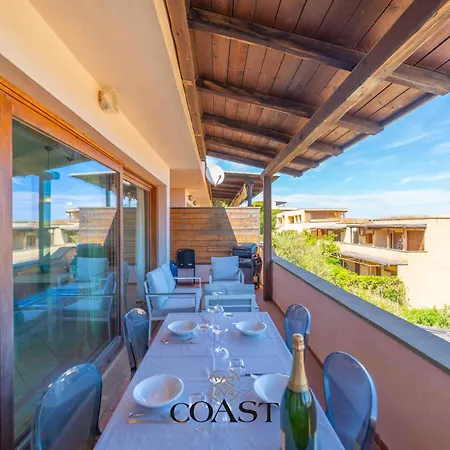 Sun - Vista Mare, Wi-fi & A/c Apartment Olbia
